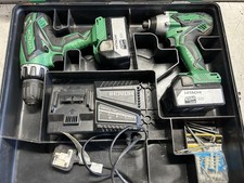 Hitachi WH18DGL drill  + KC18DGL Driver Drill & Impact Driver Combo Kit