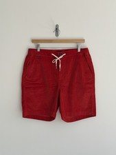 Mr Marvis Corduroy Chino Shorts Red The Chillies Short Cords Mens XL W36
