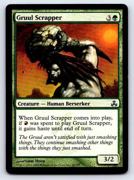 Gruul Scrapper Common Guildpact Magic: The Gathering