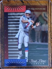 Michael Bishop Serial #53/180 -1999 Donruss Stat Line Career Rookie 189 Patriots