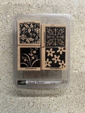 Stampin Up Mostly Flowers Set of 4 Stamps