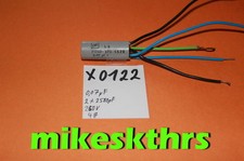 X 0122   Entstörkondensator 0,07µF + 2x2500...