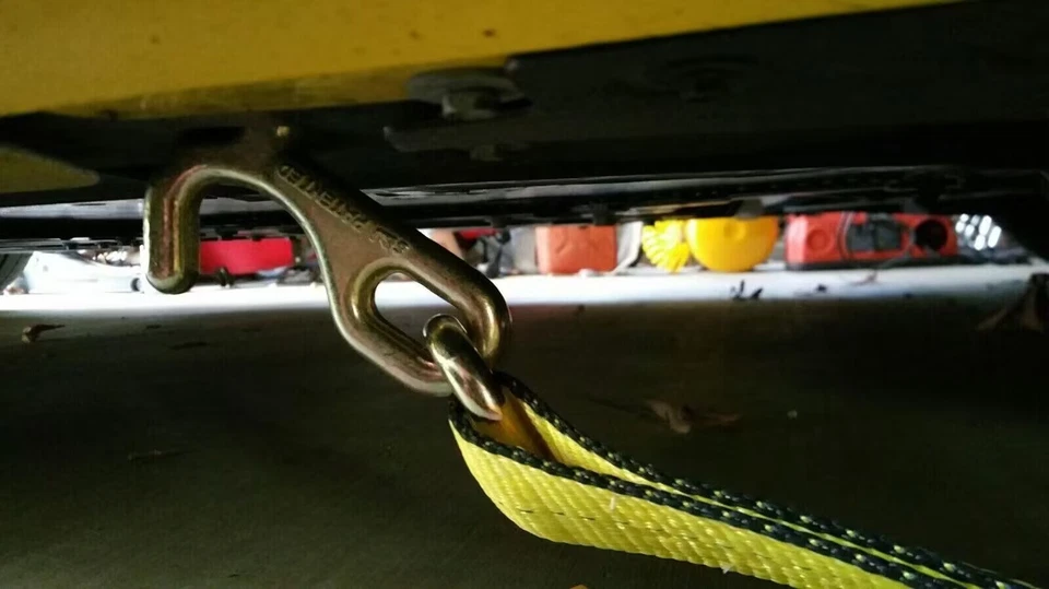 Ремень V-образной уздечки с крючками для рамы T&J кольцо D для Chevrolet Corvette C5 C6 C7 C8 - Изображение 4 из 4