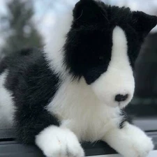 Auswella Plush Deluxe 26 Inch Plush Border Collie Cedric