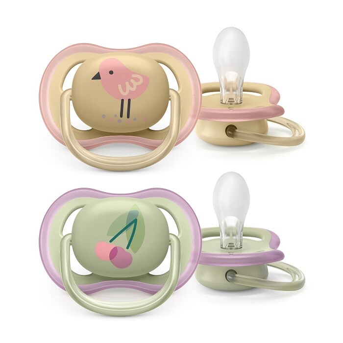 Philips Avent SCF085/13 Ciuccio Ultra Air senza BPA per Bambini da 0 a 6 mesi Co