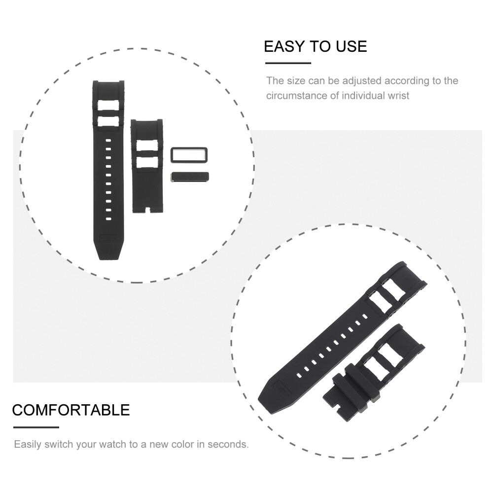 1Pcs Wrist Watch Band Replacement Watch Bands Silicone Watch Strap