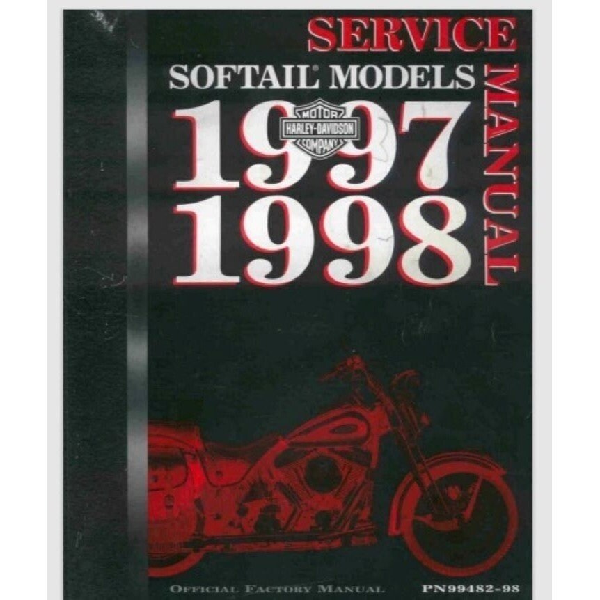 1997-1998 Harley Davidson Softail Service Manual 436 pages | eBay