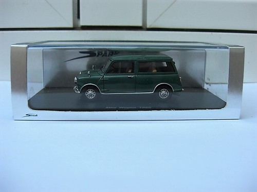 Mini Wagon 1960 green Spark S1513 MIB 1:43 850 1000 austin riley wolseley morris