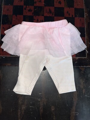 Baby s Legging With Tutu Size 0-3mo