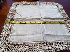 Vintage Fancy Border Hankie Wedding Bridal   VGC