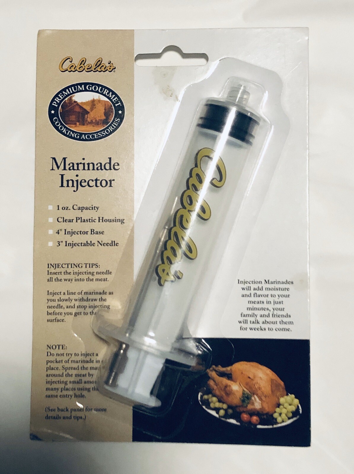 CABELA'S Marinade Injector NEW in Original Packaging eBay