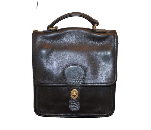COACH Unisex Thompson Brown Grained Leather Sling Bag Unisex 70360