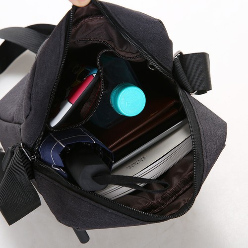 Men's Messenger Bag Waterproof Cross Body Shoulder Handbag Travel Sling Pack - Picture 8 of 16