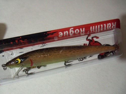 1 Smithwick Floating Rogue Lure ARB 12301 Hot Chocolate NIP - Picture 4 of 7