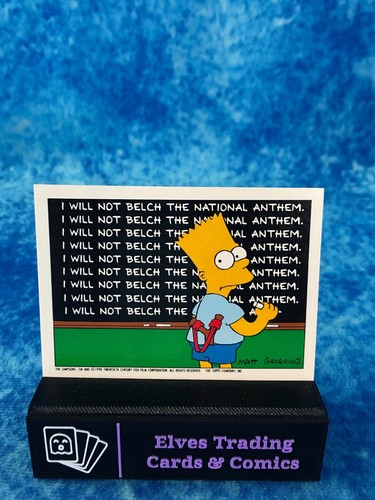 The Simpsons SINGLE Non-Sport Trading card by Topps 1990 - Picture 168 of 206