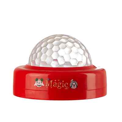 NEW Disney Mickey Mouse LED Tabletop Mini Disco Light battery power 2.5 in. red