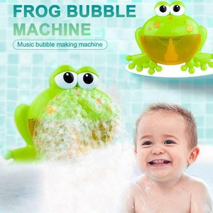 bubble bath frog