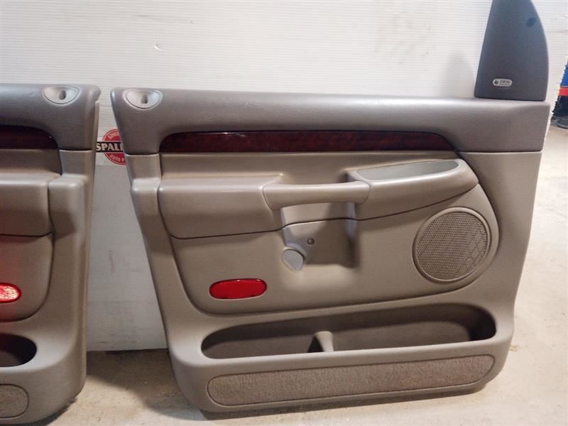 20032005 Dodge RAM 2500 Pair Front Door Trim Panels [L5 Dark Taupe