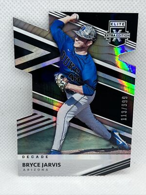 2020 Elite Extra Edition Bryce Jarvis Decade Die Cut  113/999 Arizona D'Backs
