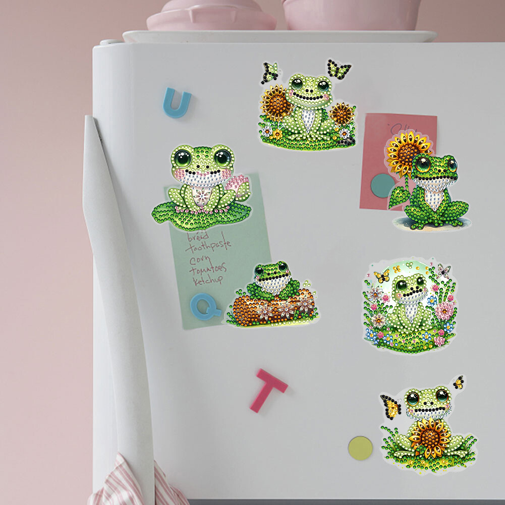 Special Shape Diamond Painting Cartoon Diamond Fridge Sticker