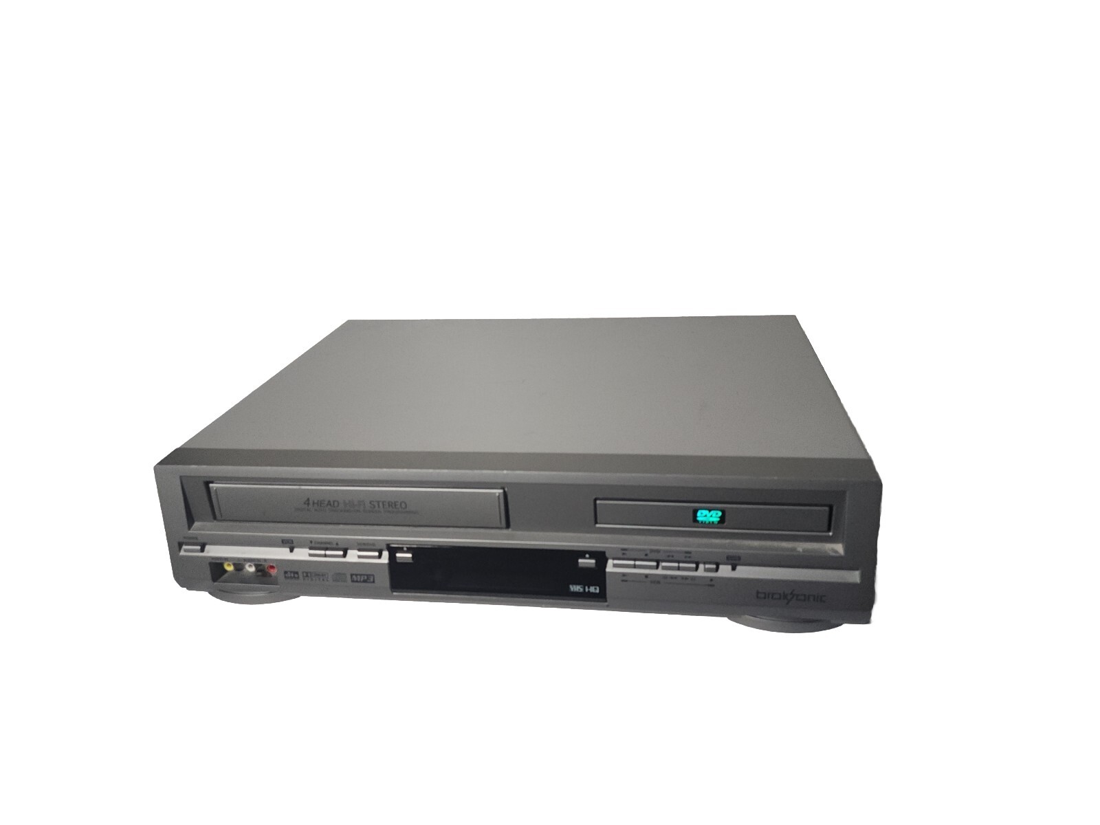 Broksonic VCR DVD Combo Player 4Head HiFi DVCR810 TESTED eBay