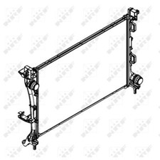 Radiatore Raffreddamento Motore NRF per FIAT 500L 199_