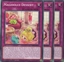 yugioh 3x Dessert Magidolce INFO-DE077 COMUNE 1EDIZIONE ITALIANO
