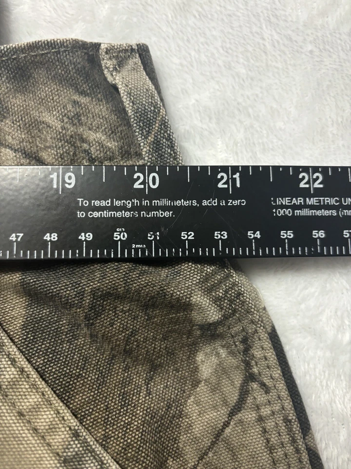 Camuflaje Carhartt De Colección - Realtree Dungaree Fit B158 CMO, Para Hombre Hecho en EE. UU. con Desvanecimiento Foto 2 de 4