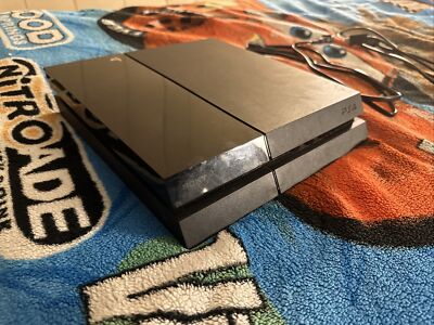 Sony PlayStation 4 PS4 Console (CUH-1115A) 500GB BLACK - Tested Working