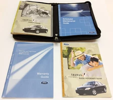 2003 Ford Taurus Factory Original Glovebox Owners Manual Book Portfolio