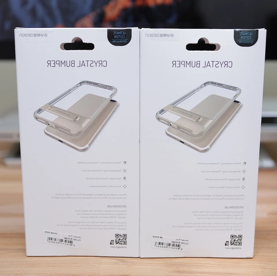 Funda con soporte Verus para iPhone 6 7 8 Plus X LG Pixel XL VRS [parachoques de cristal] Foto 4 de 4