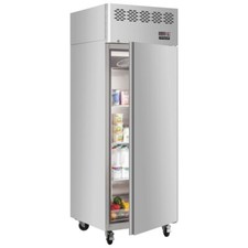 BIG STAINLESS STEEL CATERING COMMERCIAL REFRIGERATOR CAR 650 INC DELIVERY