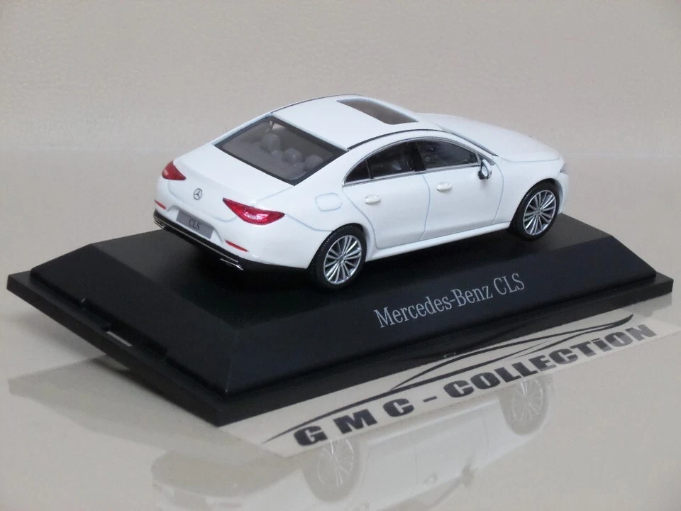 MERCEDES-BENZ C257 CLS 2018 BiANCO WHiTE MET. NOREV 1/43 (NO MiNiCHAMPS KYOSHO) - Immagine 2 di 3