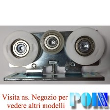 CARRELLO COMPLETO DI RUOTE PORTA AUTOMATICA SCORREVOLE GEZE SERIE TSA360 ESN 