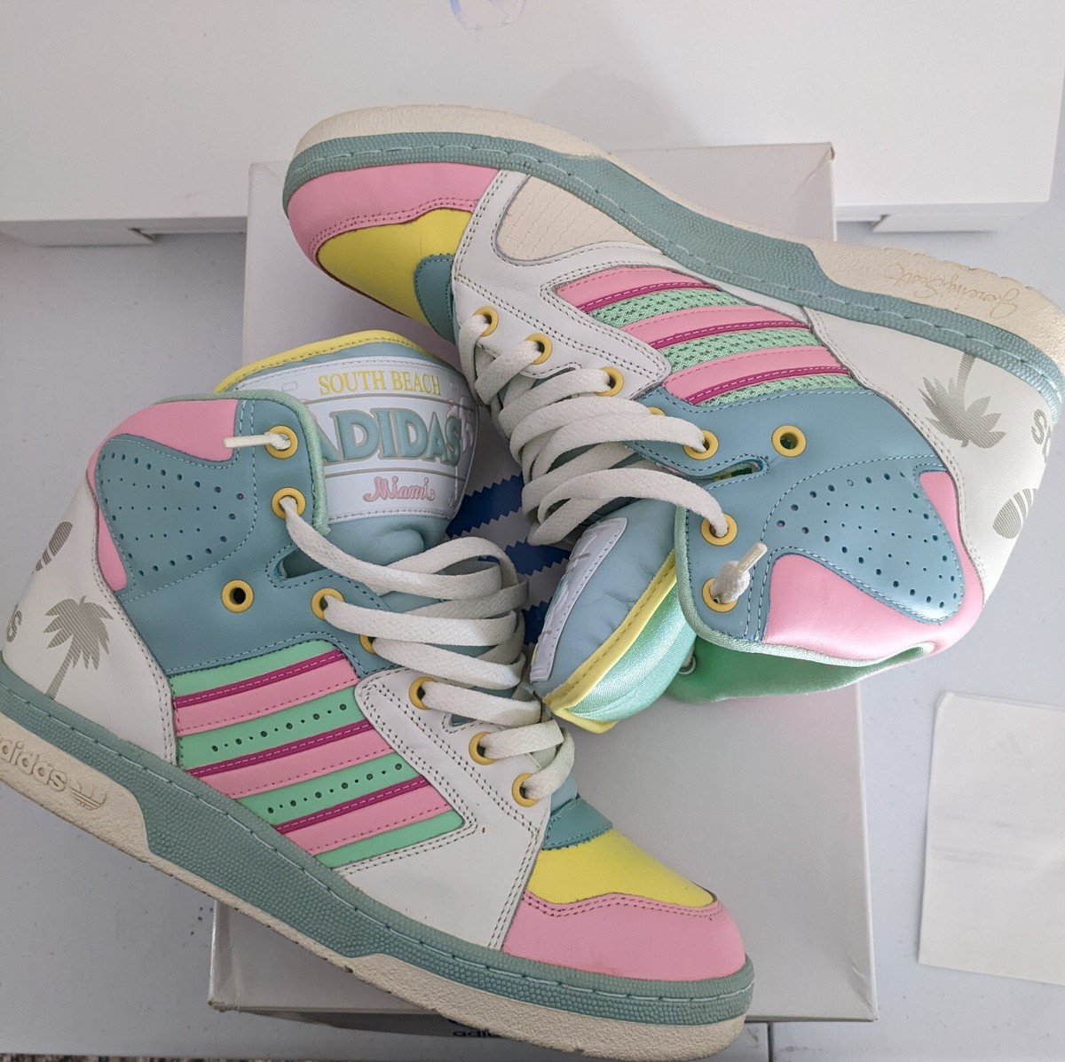 Size 10 - Adidas License Plate Miami x Jeremy Scott 2013 | eBay
