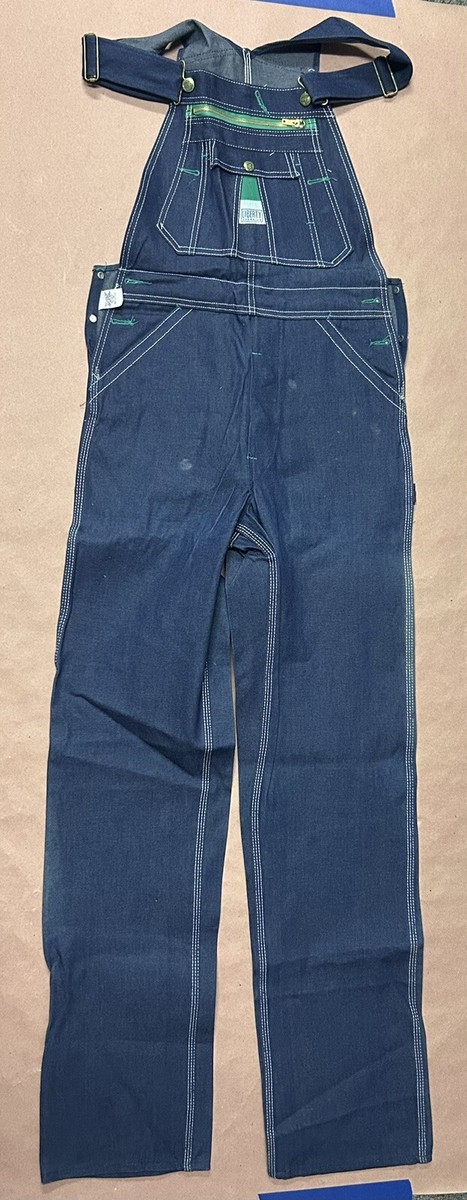 Vintage Liberty Denim Bib Overalls, Deadstock NWT, Size 30x36 | eBay
