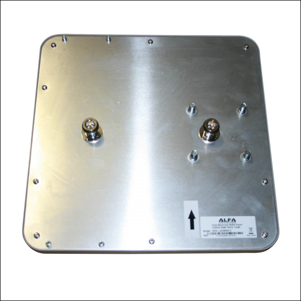 Alfa APA-L2458M912 12 dBi gain outdoor 2.4/5 GHz dual band WiFi panel antenna - Image 4 of 4