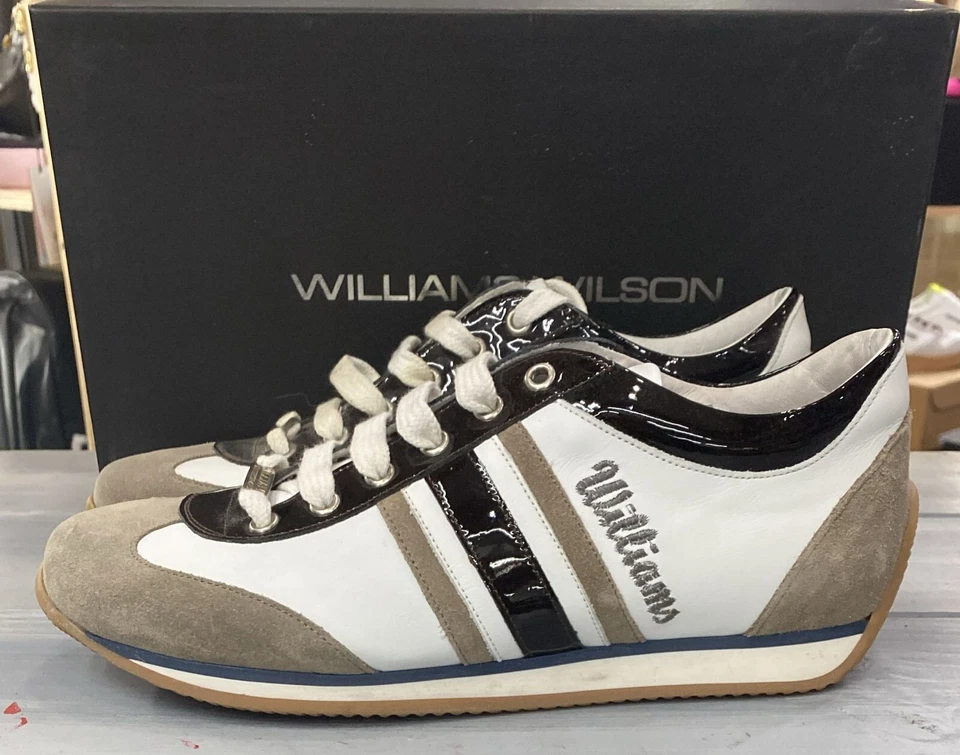 Williams Wilson Zapatos Zapatillas Hombre 42 Marrón WW00 - Imagen 3 de 4