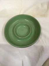 Shonfeld's Green Look Spiral Shaped Ceramic Appetizer Serving Dish 5 1/2” Vg+