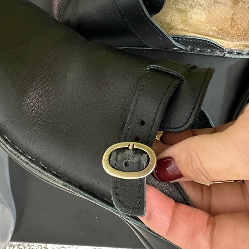 Naot Women's Size 39 US 8 Black Aster Clog Women's Leather Buckle Shoes - Picture 9 of 10