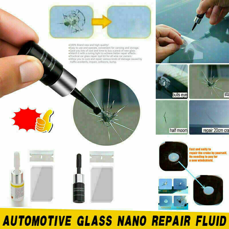 Car Window Glass Crack Chip Resin Windscreen Windshield Repair DIY Tool KIT UK eBay