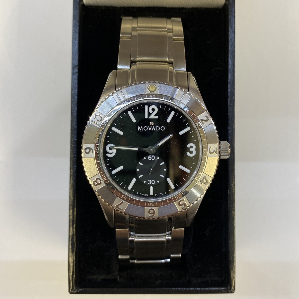 Movado 84-N2-1890 Gentry Gentleman's Swiss Stainless Steel Movado 84-N2-1890 Gentry Gentleman's Swiss Stainless Steel