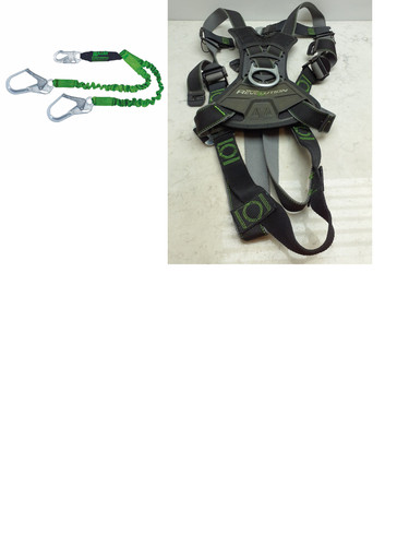 Miller Revolution Harness Quick Connect Buckles RDT-QC-UBK L/XL w  Lanyard L-XL