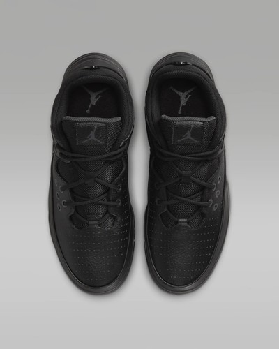 Mens Nike Air Jordan Max Aura 5 Trainers Black Grey Leather 1 4 Various Sizes - Picture 19 of 22