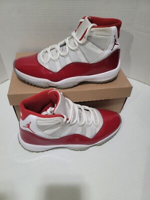 Air Jordan 11 Cherry Retro High SZ 11 Men Red White 2022 CT8012