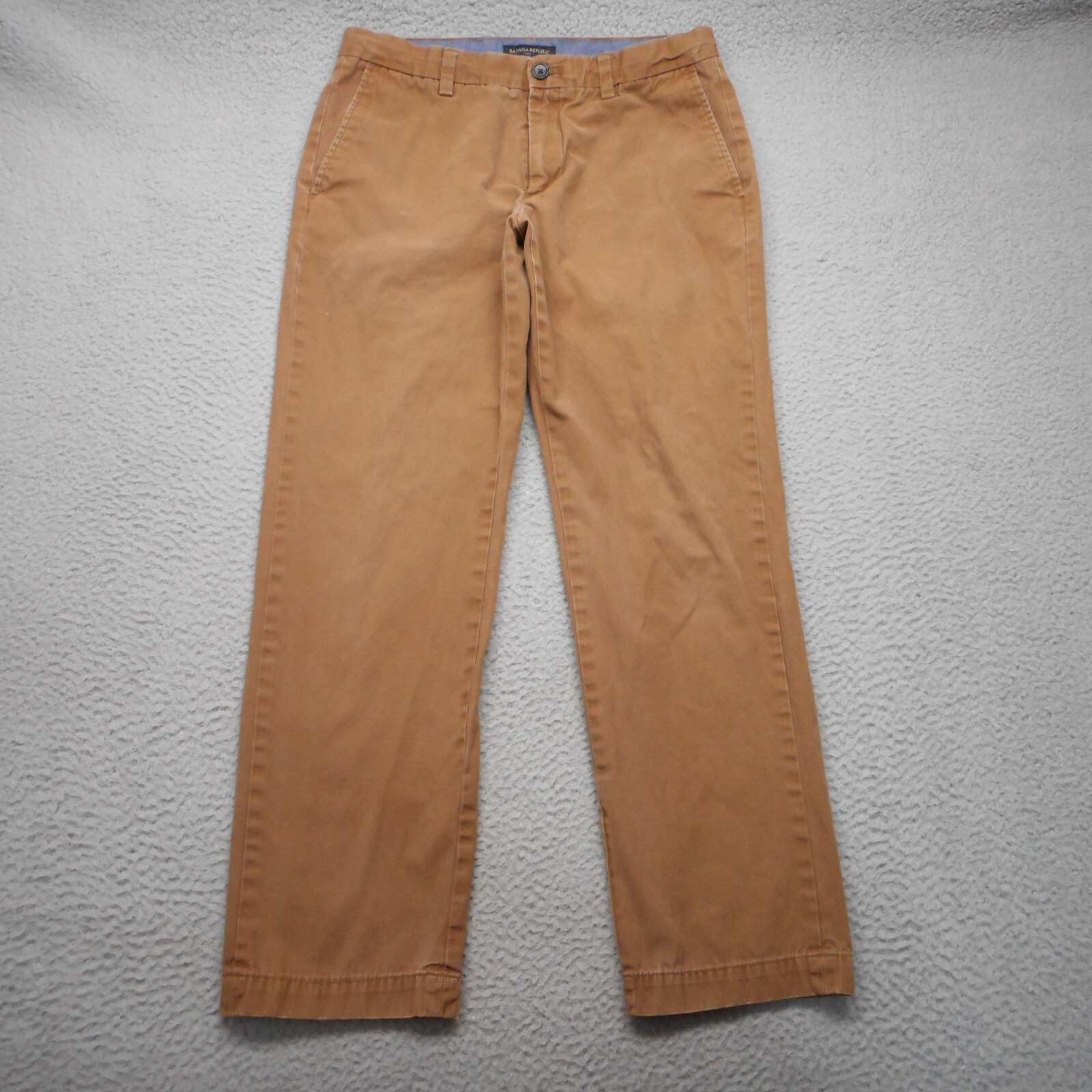 Banana Republic Pants Men 32x32 Brown Straight Emerson Chino Fit 31x29