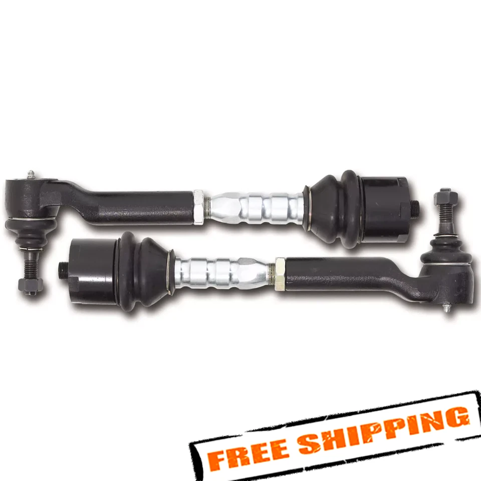 Fabtech FTS71006 Heavy Duty Tie Rods for 11-23 GMC Sierra 2500HD/3500HD 2WD/4WD - Image 2 of 4