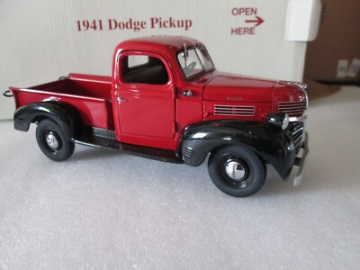 Danbury Mint 1941 Chevrolet Pickup blue 1:24 scale Certificate Of
