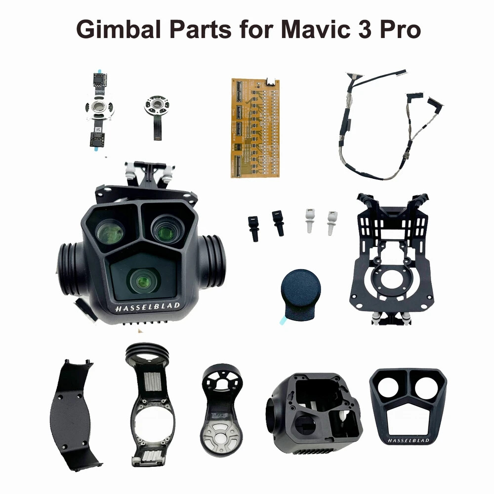 Kit Riparazione Gomma Ammortizzatore Per DJI Mavic 3, Pro, Air 3: 5 Pezzi Ricambio Originale Silicone