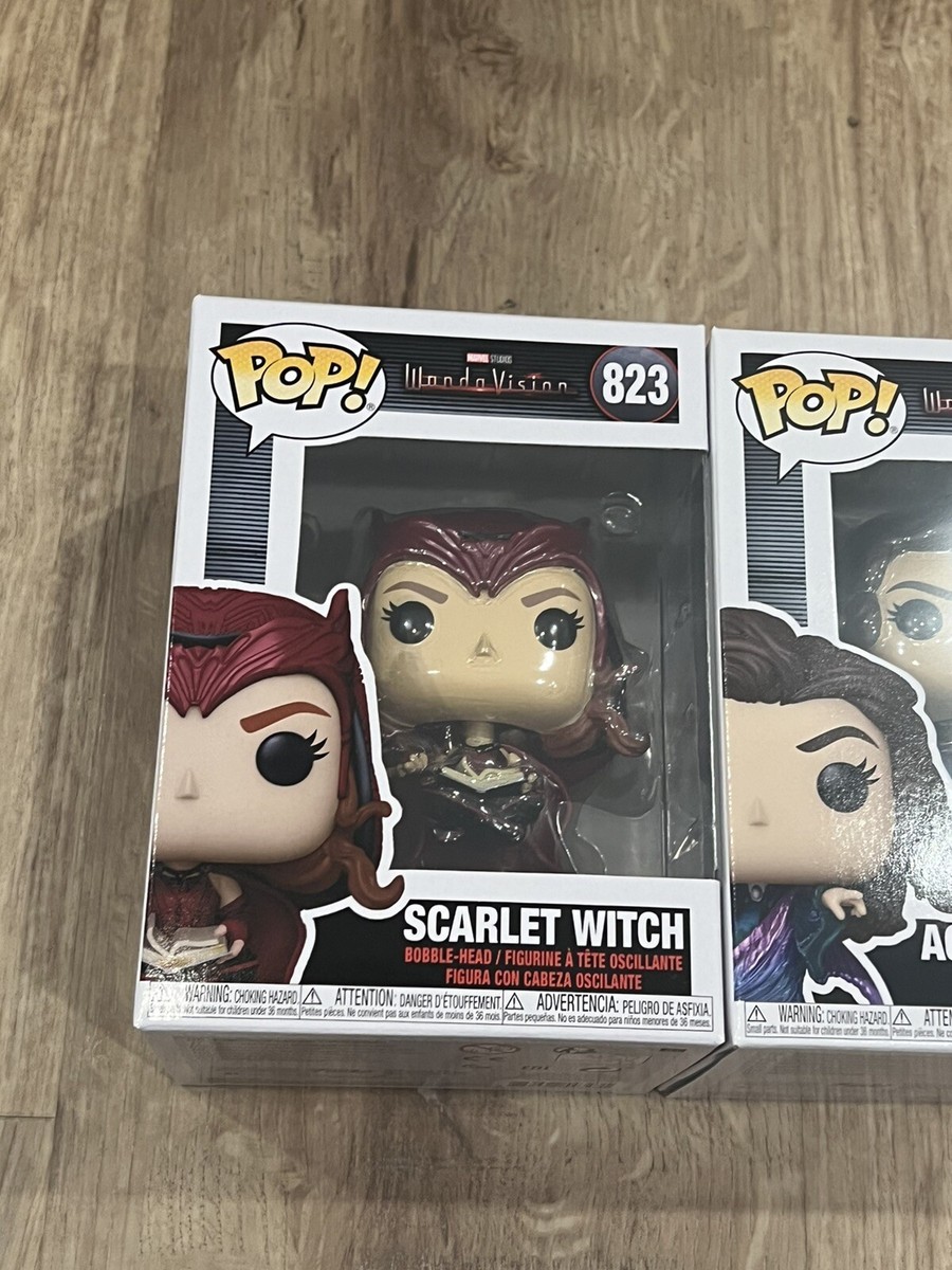 Funko Pop! Marvel Wanda Vision Scarlet Witch #823 & Agatha